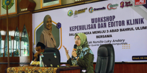 Seminar Workshop Bersama tim Gramedia dalam rangka 2 Abad Bahrul Ulum